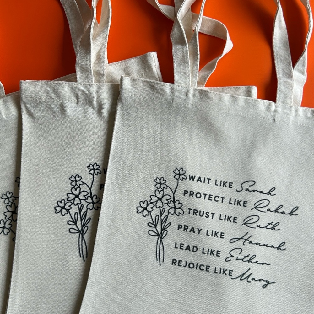 Inspirational Canvas Tote Bag